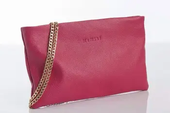 Blagovne znamke MeMiki ženske pravega usnja torbici verige priložnostne toe obleko torba visoke kakovosti 32 cm