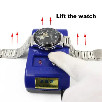 Strokovno Watch Orodje Za Popravilo Demagnetizer Watch Popravila Izvijač Pinceta Električne Demagnetise Orodje Demagnetizer Za Gledanje