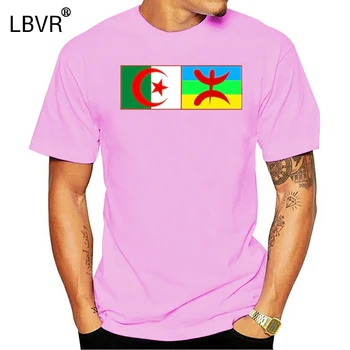 T alžirija amazigh majica s kratkimi rokavi moški po Meri krog Vratu barva Darilo Nove Modne poletne Normalno tshirt