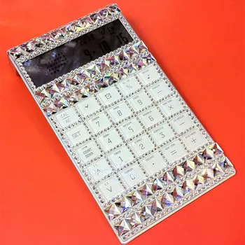 Ustvarjalne palico vaja kalkulator nosorogovo ultra-tanek večni koledar multi-funkcijo diamond