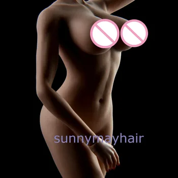 Na Zalogi 1/6 Obsega Sončenje Kožo Evrope Ženske Velike Prsi Brezhibno Telo Lutka 09F-WS01with Seksi Bikini za 12