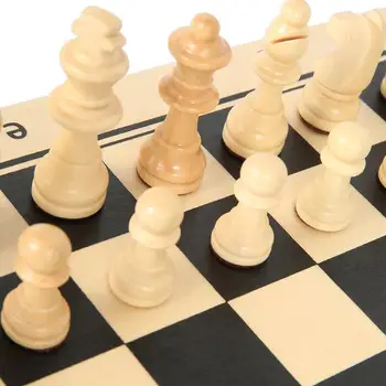 Magnetni Šah Kos Zložljiva Šah Igre, Igre Za Odrasle,Otroke, Začetnike, Velikosti Neobvezno