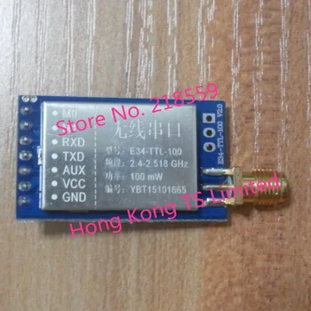 E34-2G4H20D E34-TTL-100 NRF24L01 2.4 G dupleks brezžični serijski vmesnik modula za brezžično povežite sprejemnik / oddajnik modul E34-2G4H27D