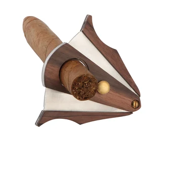 GALINER Oster Cigar Rezilni Pribor Žep Lesa Cigaro Škarje Giljotino iz Nerjavečega Jekla Dvojno Rezilo Noža
