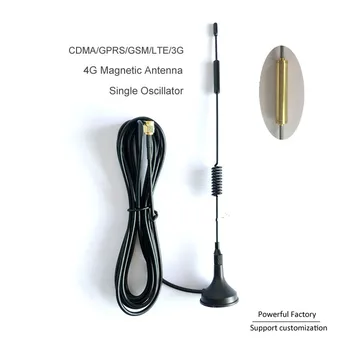 Visok Dobiček Wifi Antene GSM LTE En Oscilator Magnetni 4G Antena za RG174 kabel 3 m napajalni SMA moški pin priključek 1PCS