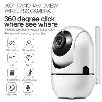Pametne Kamere 1080P Brezžični Wifi Ir Anti-Theft Ip Kamero Noč Inteligentni Hd nadzorna Kamera