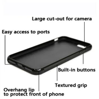 Gene Simmons Poljub Band Mobilni Telefon Primerih Trdi Plastični Pokrov za iphone 8 7 6 6S Plus X XR XS 11 Pro Max 5 5 MP 4 4S Primeru