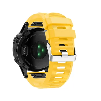 26 MM Watchband za Garmin Fenix 3 3 HR manžeta za Fenix 5X Plus S60 Watch Hitro Sprostitev Silikonski Easyfit Zapestje Trak Trak