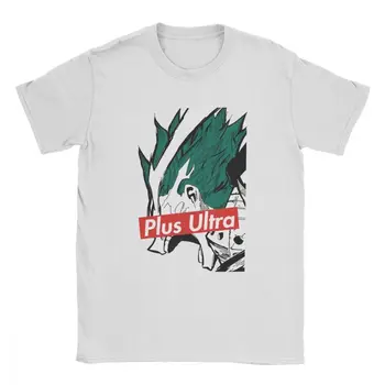 Presegajo Plus Ultra Majica S Kratkimi Rokavi Moški Lahko Moj Junak Univerzami Anime Tshirt Vrh Kratek Rokav T-Shirt Darilo Za Rojstni Dan Bombaž Tees