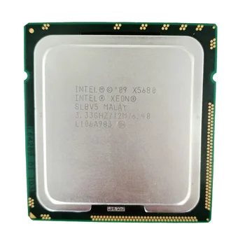 Intel Xeon Procesor X5680 Šest ključnih LGA 1366 CPU Strežnika deluje pravilno PC računalnik, Strežnik, Procesor
