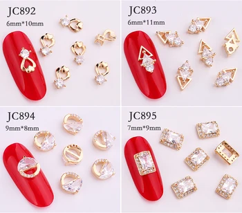 20pcs/veliko Cirkon Kristalno Diamant nakit, 3D japonski nail art okraski najvišje ravni kakovosti kristalno manikura odlikovanja