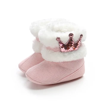 Novorojenček dojenček pozimi baby čevlji toplo otroci, otroci dekle sneg čevlji