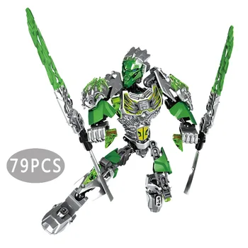 XSZ 610-2 BionicleMask Svetlobe Bionicle Pohatu Kamen Zemljišč Skrbnik Gradnik Združljiv z 71306 Opeke Igrače št polje