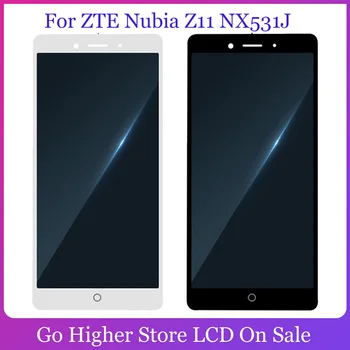 Za ZTE Nubia Z11 NX531J LCD-Zaslon, Zaslon na Dotik, Računalnike Stekla, Montaža Brezplačna Orodja