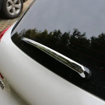 Carmilla Chrome Avto Zadnje Vetrobransko steklo Vodni curek Brisalec Rezilo Zajema Nalepke za Peugeot 2008 2016 2017 Dodatki