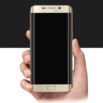 Za Samsung galaxy S7 3D Ukrivljene Površine celozaslonskem Kritje Kritje 9H eksplozijam Kaljeno Steklo Film Za S7 G9350