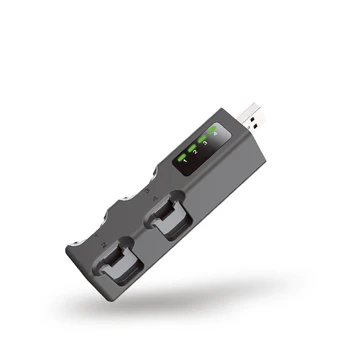 4 v 1 Mini USB za Polnjenje Dock, ki je Osnova za Nintend Stikalo JoyCon Krmilnik za Igre LED Zaslon Polnilec za NS Joycon igralne Konzole