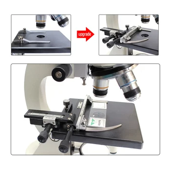 OSEELANG Mikroskopsko vernier kaliper je Diplomiral Mikroskopom Mehanski Stopnji X-Y Premični Oder z Lestvico Mehanske Mrežice