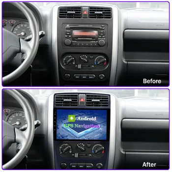 2G RAM Avto Multimedijski predvajalnik 2din 9 inch Android 9 avto GPS Radio za leto 2007 2008 2009-2012 Suzuki Jimny