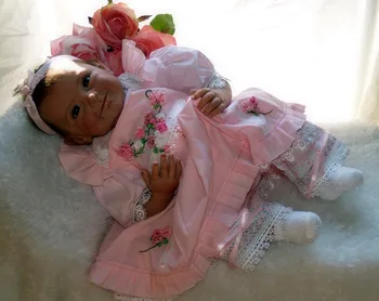NPK Nov Prihod 55 CM visoke kakovosti magnetni cucla Realne Ročno Baby Doll Živ Dekleta Lep Silikonski Prerojeni bebes Lutka