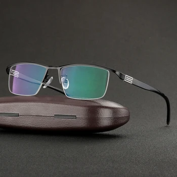 Titanove Zlitine Računalnik Očala Proti Modra Svetloba Blokiranje Filter Zmanjšuje Digitalni Oči Seva Jasno Redni Igralni Očala Očala