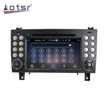 AOTSR Avto Radio Samodejno Android 10 Za Mercedes Benz SLK Razred R171 SLK230 W171 GPS Navigacija IP Multimedia Player AutoRadio