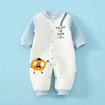 Zimske Otroške Igralne Obleke Baby Boy Oblačila Dekliška Oblačila Novorojenega Dojenčka Jumpsuit 3-Plasti Obleke Risanka Baby Onesies Romper