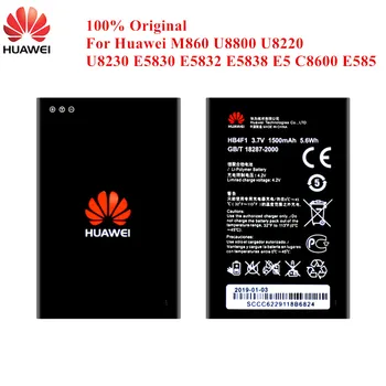 Original Baterija HB4F1 Za Huawei Vzpon M860 U8220 U8800 U8230 E5830 E5832 E5838 E5 C8600 E585 C8800 U8520 1500mAh Akku