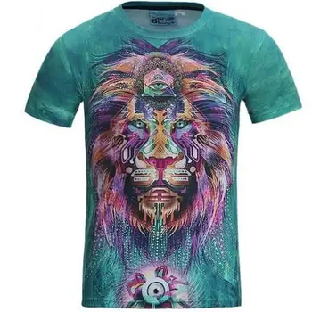 2020 poletje nove t-shirt strele lev moške poletne moške kratke oplaščeni t-shirt majica nove t-shirt je t-shirt o-shirt priložnostne