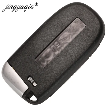 Jingyuqin Originalne Dele Smart Remote kontrolno Tipko za Jeep Compass 433Mhz 4A Original brez ključa 3 Gumbi