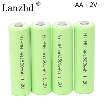 AA Polnilne Baterije AAA NiMH Baterije 1,2 V polnilne baterije za Daljinski upravljalnik Toy kamera (4Pcs AA + 4Pcs AAA)