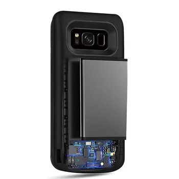 Baterija Primeru Nove 5000mAh Polnilnik Ohišje za Samsung Galaxy S8 S9 A8 Telefon Vklop / Pokrov Baterije Primeru Power Bank Mehko TPU Polnjenje
