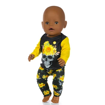 Nova Halloween kostum Lutka Obleko, ki ustreza Za 43 cm baby Doll obleko rodi Punčko Dodatki