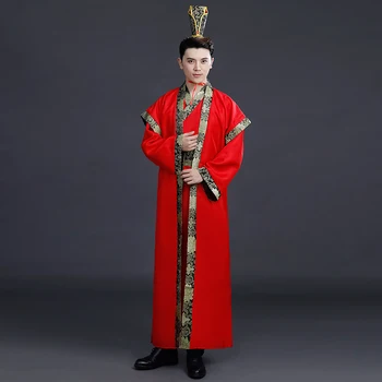 Kitajski Nacionalni Kostum Hanfu Qin Spomladi In Jeseni Sprtih Strani Članic Uradni Storitev Han Dinastije Uspešnosti Oblačila