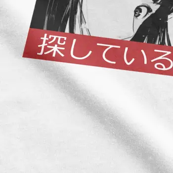 Moški Tshirt Anime En Udarec Človek Manga Majica S Kratkimi Rokavi Stare Žalostno Japonski Estetske Letnik Vrhovi Tiskanja Tees Premium Bombaž O Vratu T-Shirt