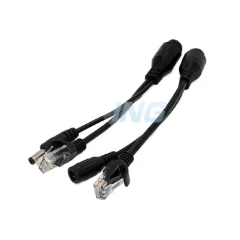 Čisto Nov Nepremočljiva POE stikalo Kabla POE Adapter kabel 5-48V POE Delilnik Injektor ločilo combiner