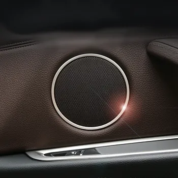 Vrata avtomobila Stereo Zvočniki Dekoracijo Okvir Kritje Za BMW X3 G01 X4 G02 Notranje zadeve Audio Zvočnik Trim Nalepke Auto Dodatki
