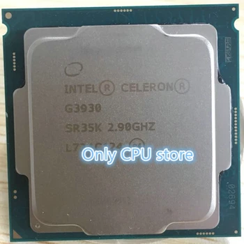 Nov in original Intel G3930 CPU 2.9 G 51W 2 Jedri 2 Niti 1151 14NM HD610 DDR4 Desktop PC cpu Procesor