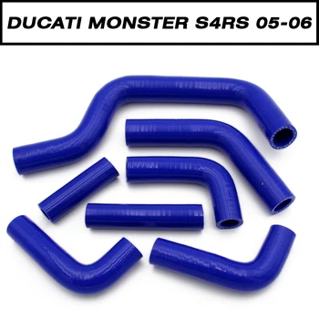 Visoko kakovostnega Silikona Radiator Hladilnik Cev Komplet Za DUCATI Monster S4RS 2005-2006 Tri barve neobvezno