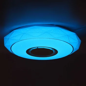 200W WiFi Sodobne RGB LED Stropna Luč Domačo Razsvetljavo APLIKACIJO bluetooth, Glasbo, Svetlobo, Spalnica Smart Stropna Svetilka z Google Alexa