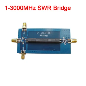 RF SWR Razmislek Most za 0,1-3000 MHZ Antena Analyzer VHF, UHF VSWR vrniti izgubo