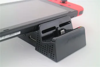 Za NS Nintendo Nintend Stikalo Prenosni DIY Zamenjava Dock Nosilec Primeru Polje Stojalo Držalo Hladilnik w/Tip C/HDMI/USB Priključek Rez