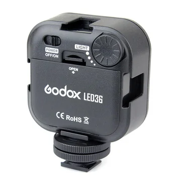 Godox LED Video Luč 36 LED Luči Svetilka Fotografske Razsvetljavo na Prostem, Foto Lučka za Nikon Canon Sony Digitalni Fotoaparat Camcorde