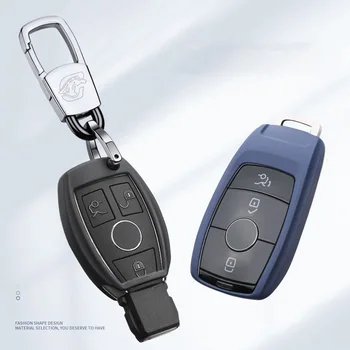 Avto Ključ Lupini Tipko Primeru in Verige za Mercedes Benz C/E/S/GL Razred,C200,E260,Ključ Zaščitnik,Pol Primeru,Visoka kakovost,Vrednost Izbor