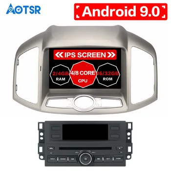 AOTSR 4+64 G Android 9.0 Avto DVD Stereo Za Chevrolet Captiva Epica 2012 2013 avto Auto Radio, GPS Navigacija Multimedia