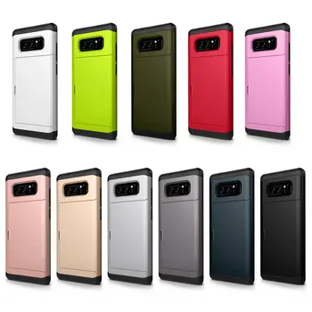 Oklep Potisnite Kartico Ohišje Za Samsung Galaxy Note 9 8 A3 A5 A7 S7 Reža Za Kartico Pokrov Ležišča Za Samsung S8 S9 Plus S7 S6 Rob Primerih