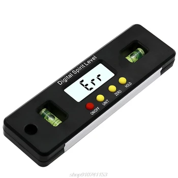 360-Stopinjski Mini Digital Merilnikom. Kota Finder Inclinometer Elektronske Ravni z Magnetno Dno Merjenje D14 20 Dropship