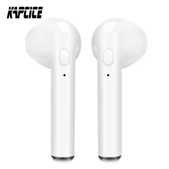Vroče Prodati KAPCICE i7s TWS Mini Brezžična Bluetooth Slušalke Stereo Slušalke slušalka S Polnjenjem Polje Mic Za Vse Pametni telefon