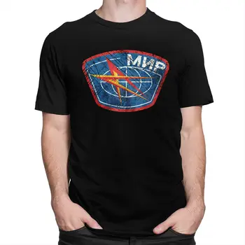 Ulične Moške CCCP MNP Tee Vrhovi Kratkimi Crewneck Bombaža T-shirt Natisnjeni Sovjetska zveza Komunizem T Shirt Slim Primerna Oblačila