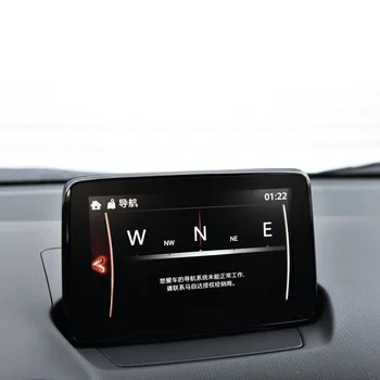 Za Mazda CX-3 MX-5 2016-2019 7-palčni Navigacija, Kaljeno Steklo Film Avto Infotainment Zaslonu v-Dash Center Screen Protector